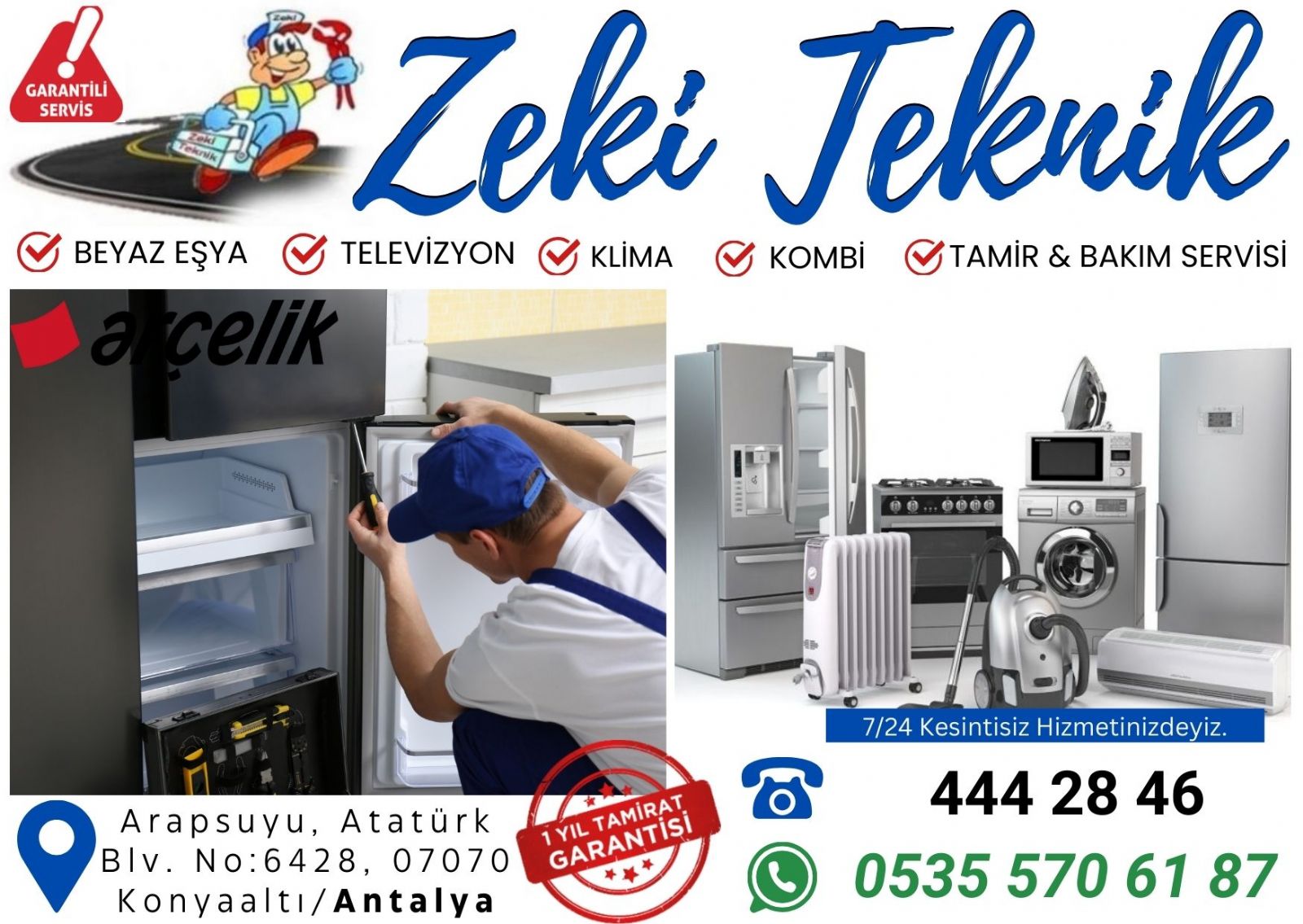 Arapsuyu Arçelik Servisi 
